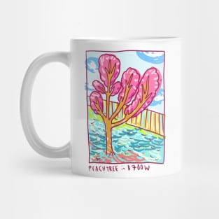 Deluxe Peach Tree Mug